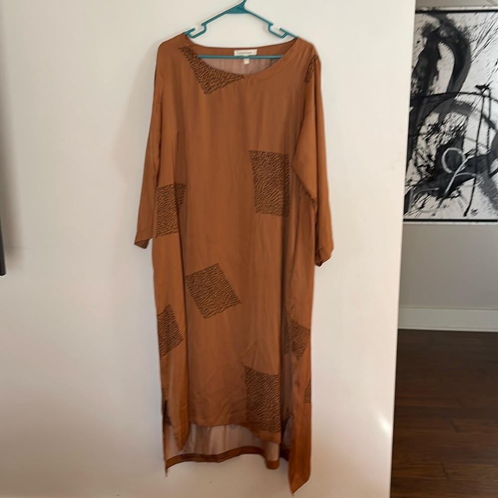 Silky slip dress